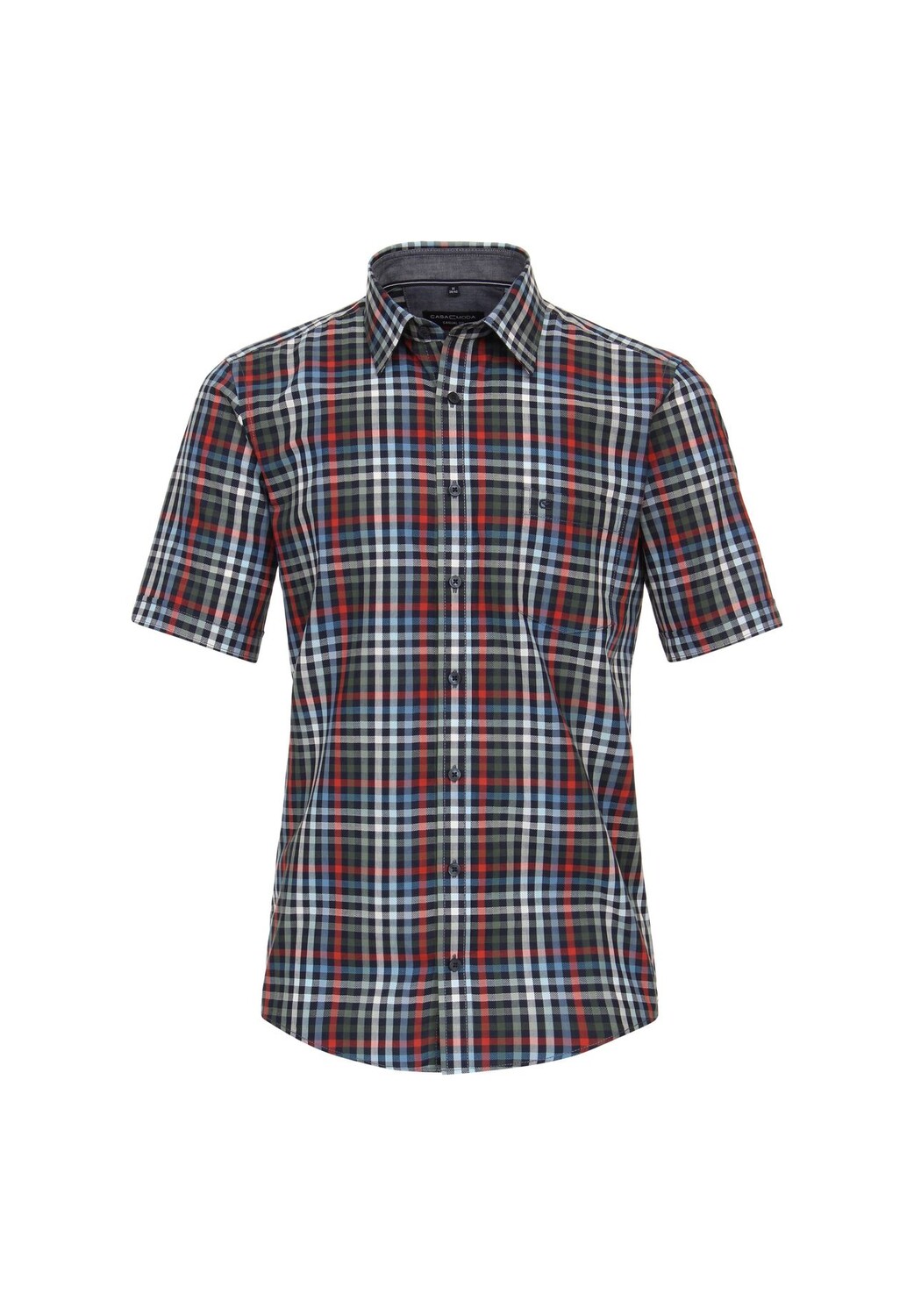 Мужская повседневная рубашка в клетку с короткими рукавами, повседневного кроя CASAMODA, темно-зеленый
Мужская повседневная рубашка в клетку с короткими рукавами, повседневного кроя CASAMODA, темно-зеленый