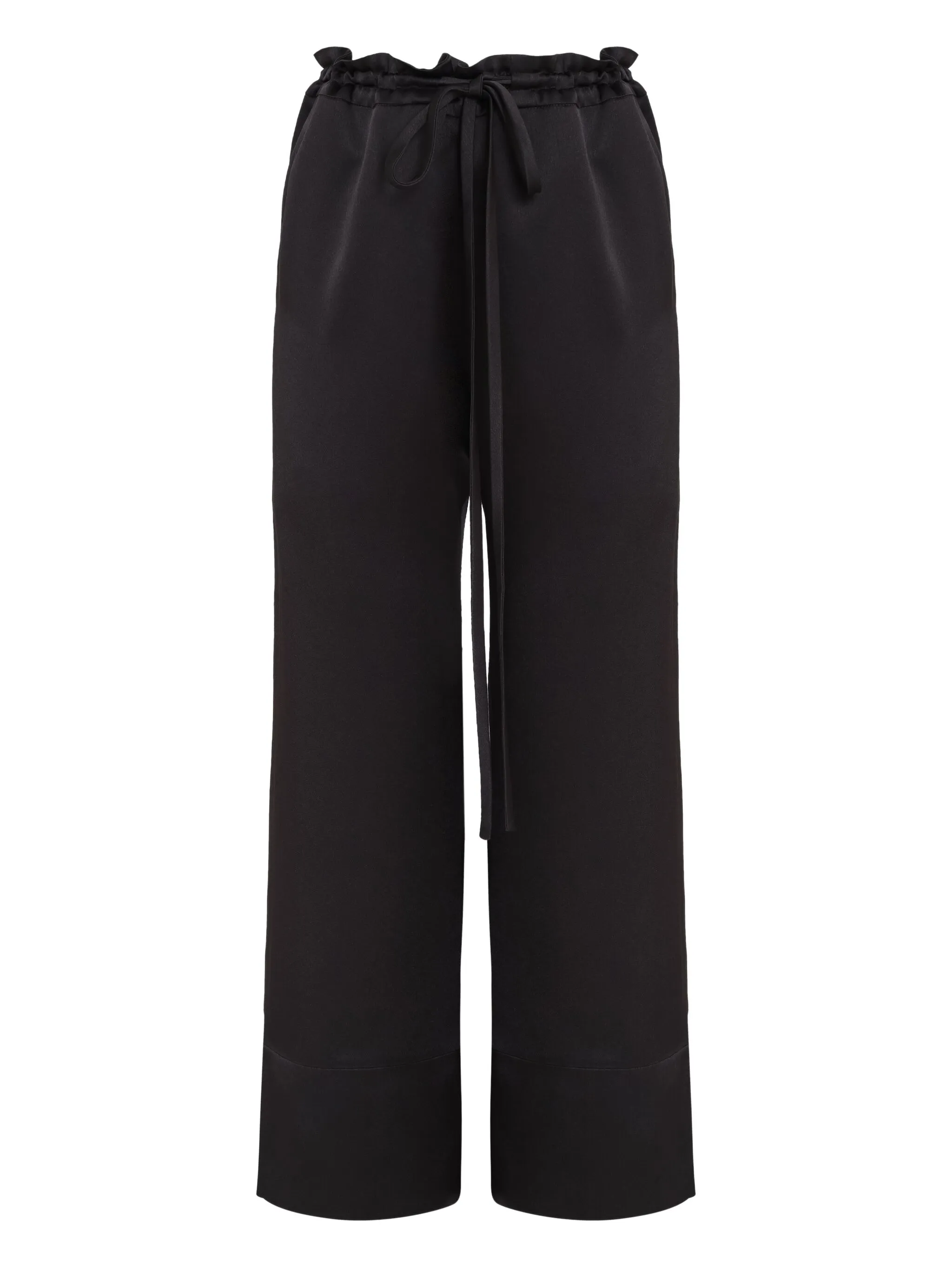 Прямые брюки с кулиской Gloria Coelho, черный
Прямые брюки с кулиской Gloria Coelho, черный