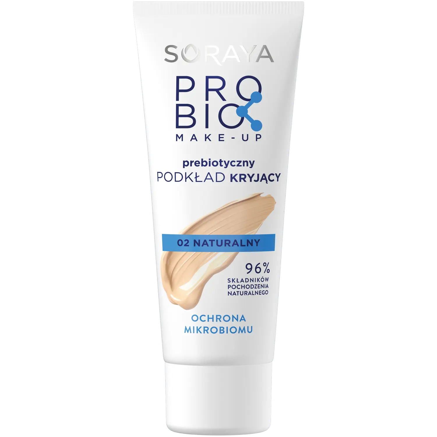 Тональный крем для лица с пребиотиком 02 натуральный Soraya Probio, 30 мл
Тональный крем для лица с пребиотиком 02 натуральный Soraya Probio, 30 мл