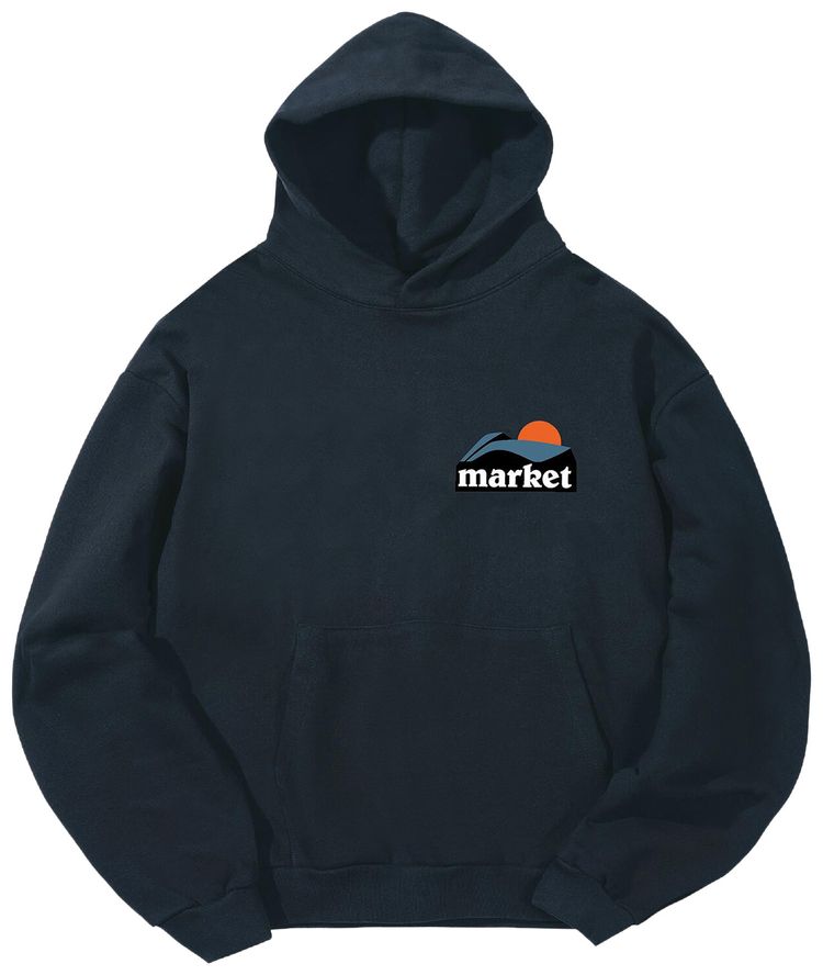Худи Market On The Horizon, синий
Худи Market On The Horizon, синий