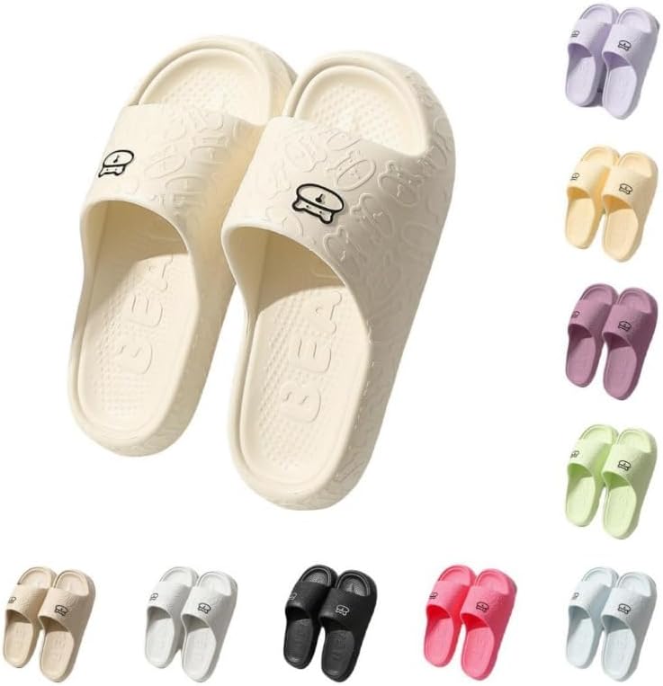 Милые шлепанцы с медвежонком для женщин Albiva, бежевый
Милые шлепанцы с медвежонком для женщин Albiva, бежевый