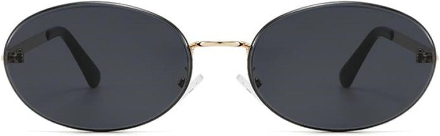 Винтажные женские овальные солнцезащитные очки, модные маленькие металлические очки с защитой от УФ-излучения UV400, мужские солнцезащитные очки в стиле панк mincl, C1
Винтажные женские овальные солнцезащитные очки, модные маленькие металлические очки с защитой от УФ-излучения UV400, мужские солнцезащитные очки в стиле панк mincl, C1