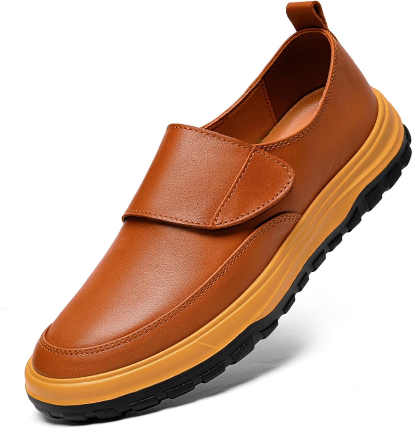 Мужские повседневные лоферы из натуральной кожи с ремешком, легкие, мягкие, с круглым носком, для деловой встречи, официального дресс-кода, офиса, свадьбы, вечеринки и повседневной ходьбы Tixewsjh, оранжевый
Мужские повседневные лоферы из натуральной кожи с ремешком, легкие, мягкие, с круглым носком, для деловой встречи, официального дресс-кода, офиса, свадьбы, вечеринки и повседневной ходьбы Tixewsjh, оранжевый