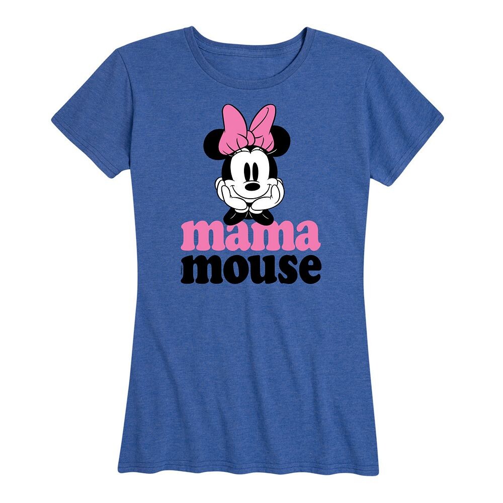 Женская футболка с рисунком «Мама» Disney's Minnie Mouse, цвет Heather Royal Blue
Женская футболка с рисунком «Мама» Disney's Minnie Mouse, цвет Heather Royal Blue