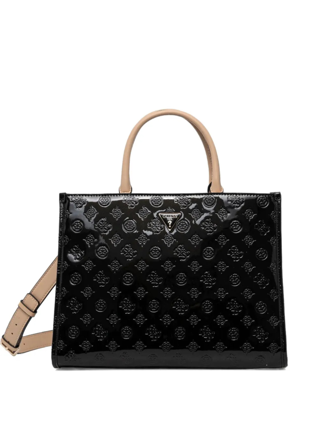 Сумка-шоппер с монограммным узором GUESS USA, черный
Сумка-шоппер с монограммным узором GUESS USA, черный