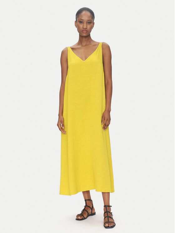 Летнее платье стандартный крой TD0758 Vicolo, желтый 
Летнее платье стандартный крой TD0758 Vicolo, желтый