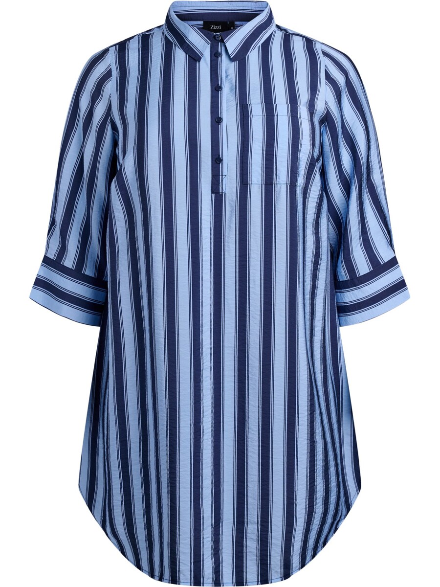 Платье-рубашка Zizzi VKAM, синий
Платье-рубашка Zizzi VKAM, синий