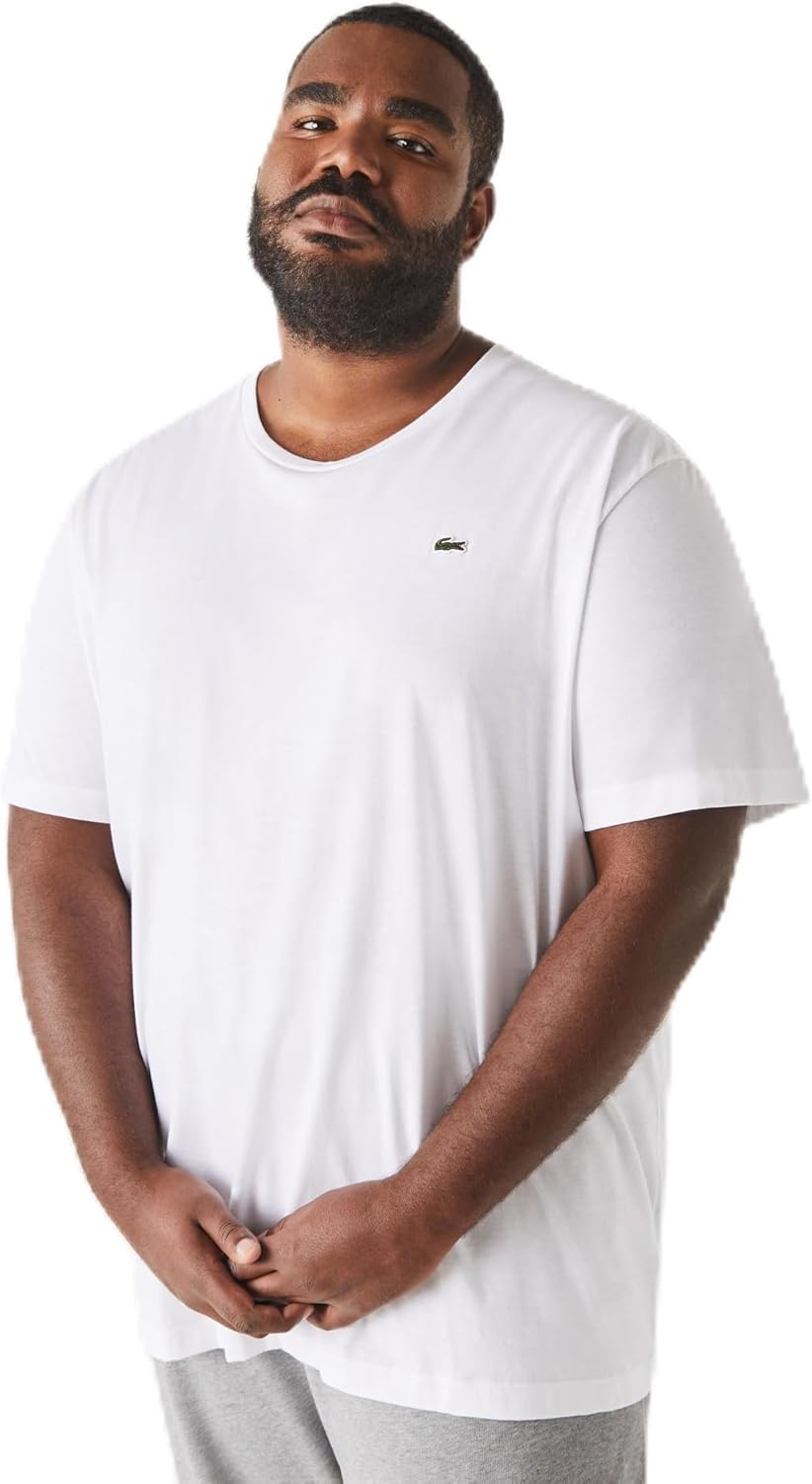 Мужская классическая футболка Lacoste с круглым вырезом, коротким рукавом и свободным кроем, большого размера., White, Белый, Мужская классическая футболка Lacoste с круглым вырезом, коротким рукавом и свободным кроем, большого размера., White
Мужская классическая футболка Lacoste с круглым вырезом, коротким рукавом и свободным кроем, большого размера., White, Белый, Мужская классическая футболка Lacoste с круглым вырезом, коротким рукавом и свободным кроем, большого размера., White