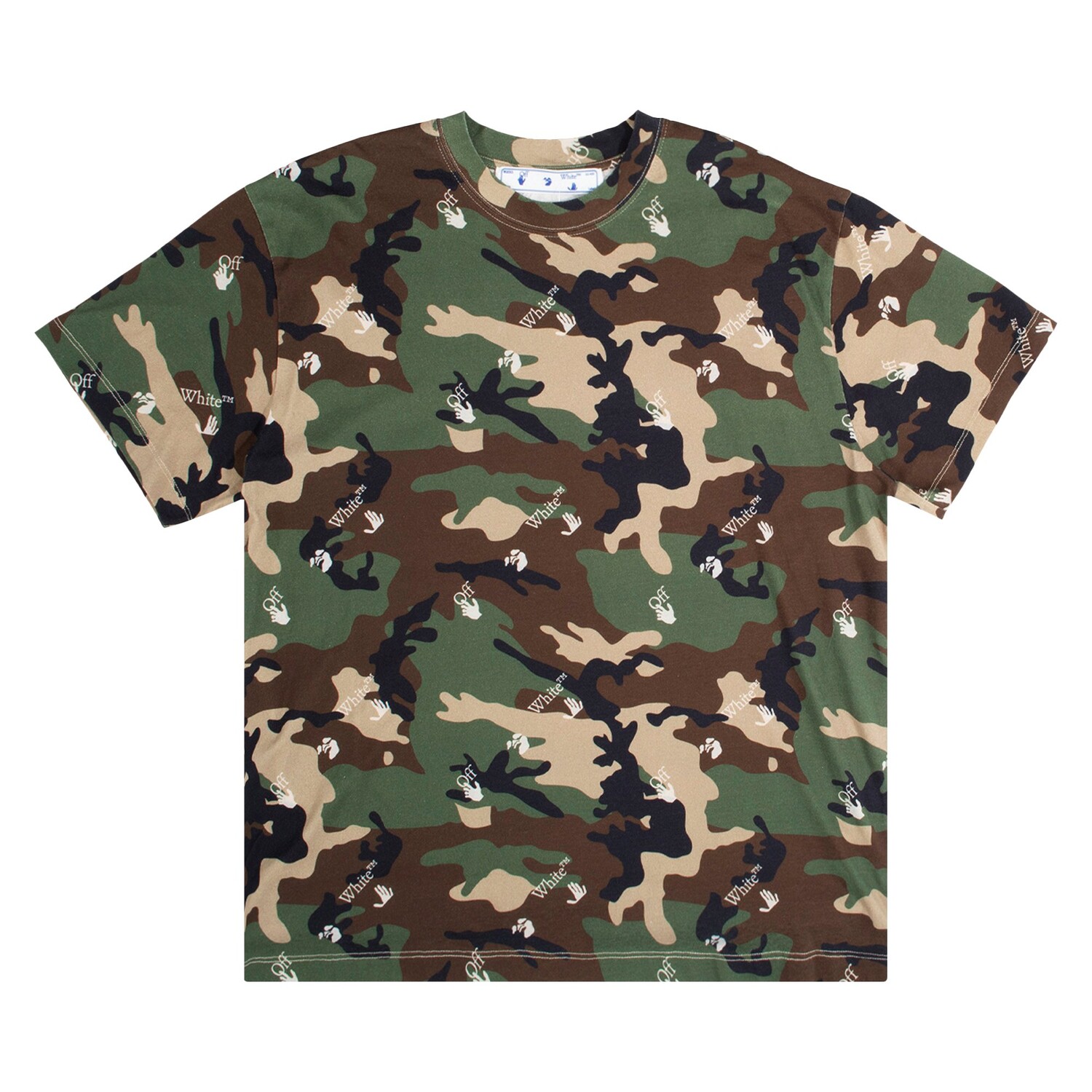 Off-White Камуфляжная футболка Camo
Off-White Камуфляжная футболка Camo