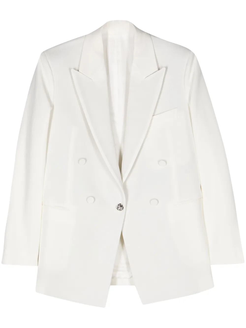 Однобортный пиджак Lanvin, белый
Однобортный пиджак Lanvin, белый