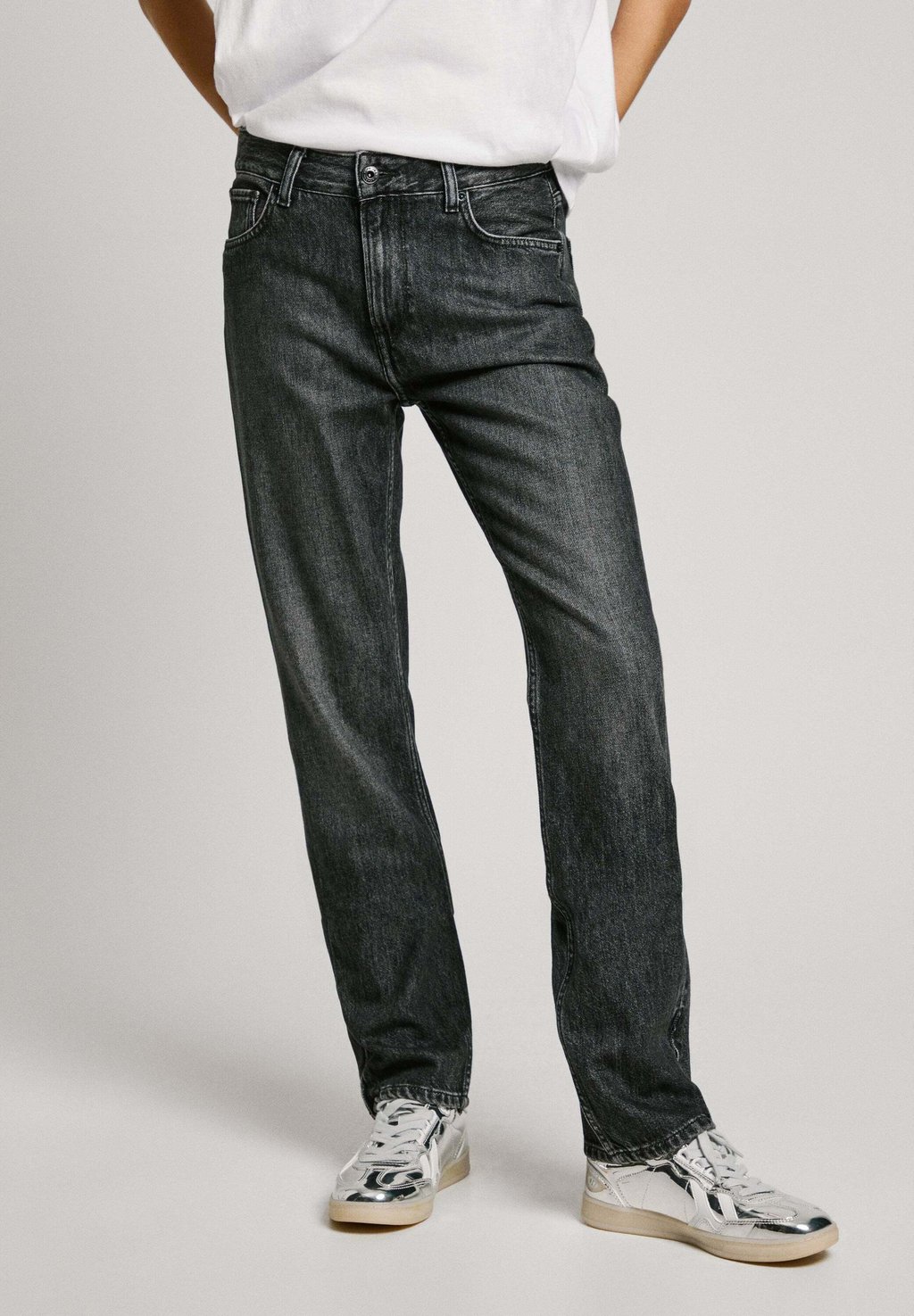 Джинсы прямого покроя STRAIGHT LEG Pepe Jeans, черный
Джинсы прямого покроя STRAIGHT LEG Pepe Jeans, черный