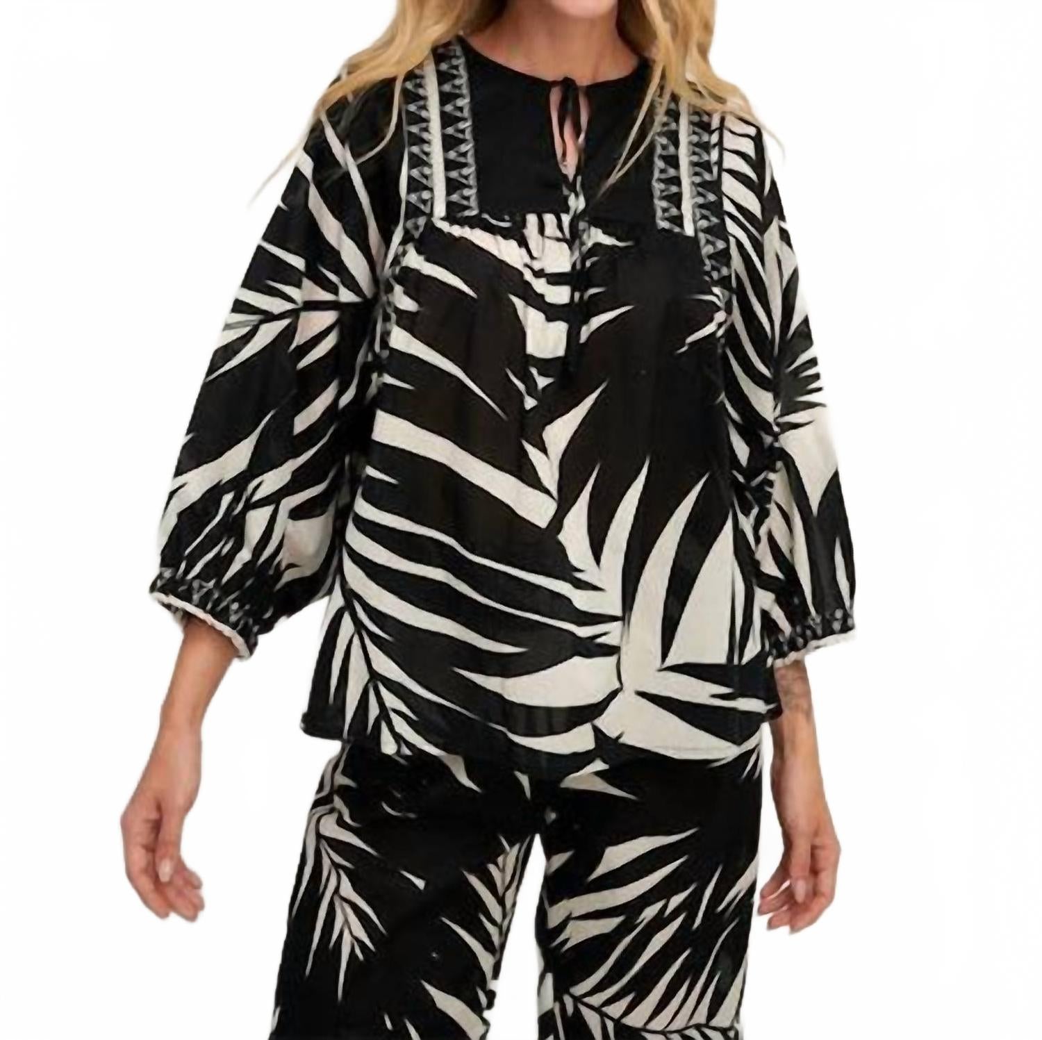 Аполлония Хлопковая рубашка в черно-белом цвете Pearl and Caviar
Аполлония Хлопковая рубашка в черно-белом цвете Pearl and Caviar