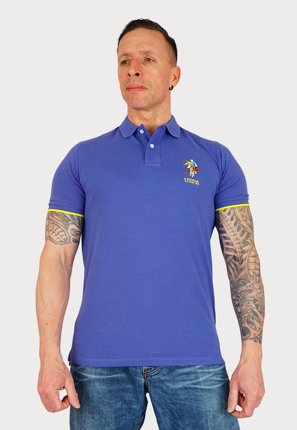 Рубашка поло KURZARM BUNTER REITER U.S. Polo Assn., синий 
Рубашка поло KURZARM BUNTER REITER U.S. Polo Assn., синий