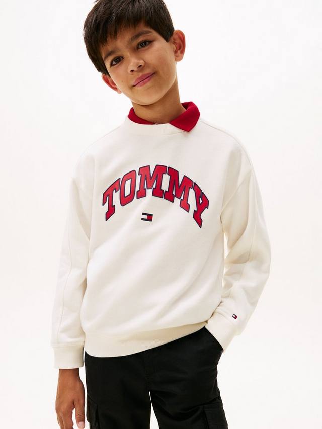 Детский свитшот Varsity из хлопкового микса Tommy Hilfiger, Ivory Silk
Детский свитшот Varsity из хлопкового микса Tommy Hilfiger, Ivory Silk