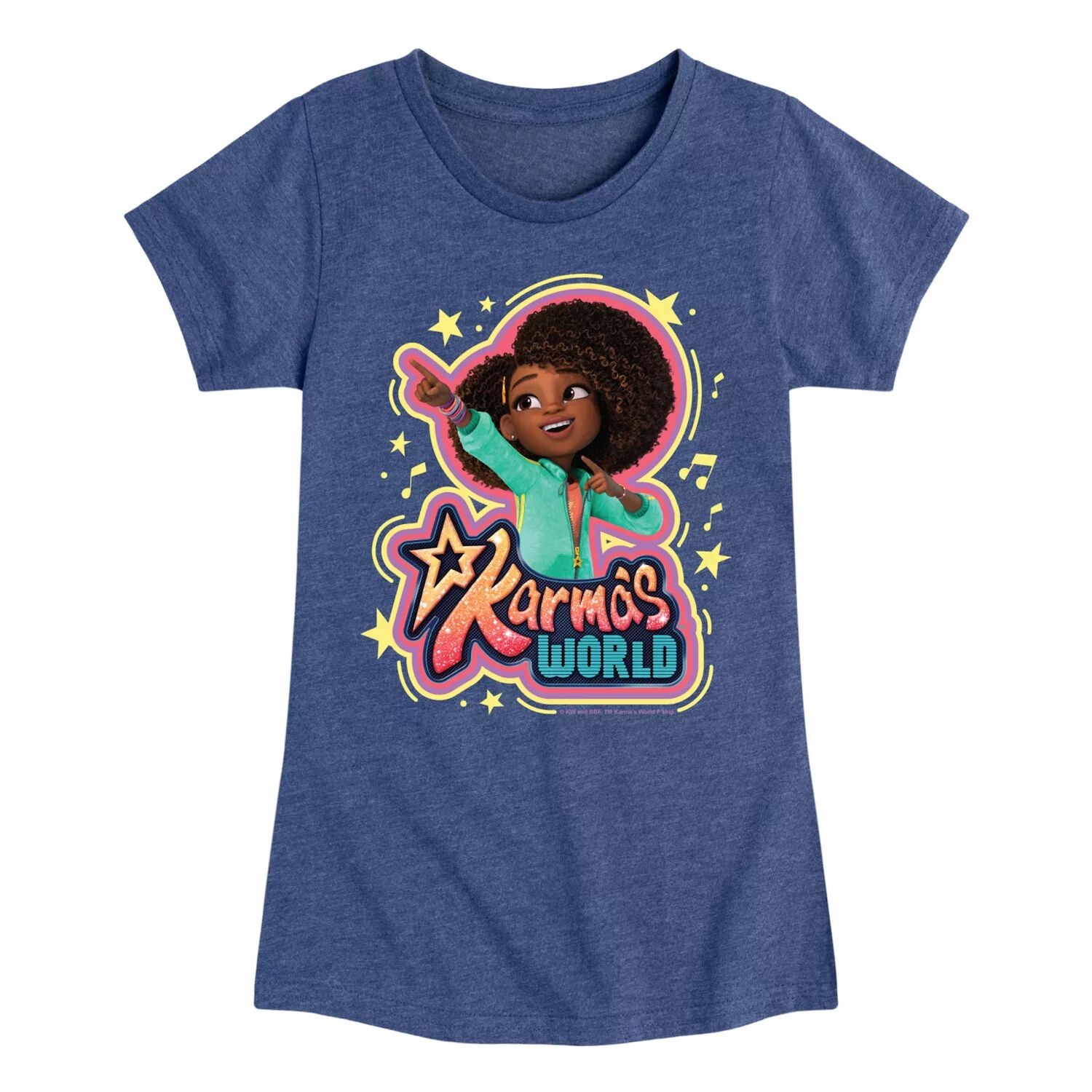 Футболка с логотипом Karma's World для девочек 7–16 лет Licensed Character, синий
Футболка с логотипом Karma's World для девочек 7–16 лет Licensed Character, синий