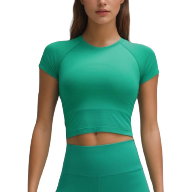 Футболка Swiftly Tech укороченная Lululemon, зеленый
Футболка Swiftly Tech укороченная Lululemon, зеленый