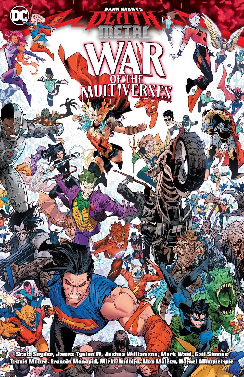Новелла Dark Nights: Death Metal: War of the Multiverses Graphic Novel
Новелла Dark Nights: Death Metal: War of the Multiverses Graphic Novel