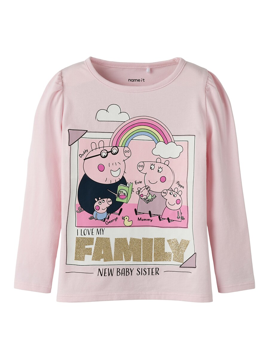 Рубашка NAME IT NMFNORA PEPPA, розовый/розовый
Рубашка NAME IT NMFNORA PEPPA, розовый/розовый
