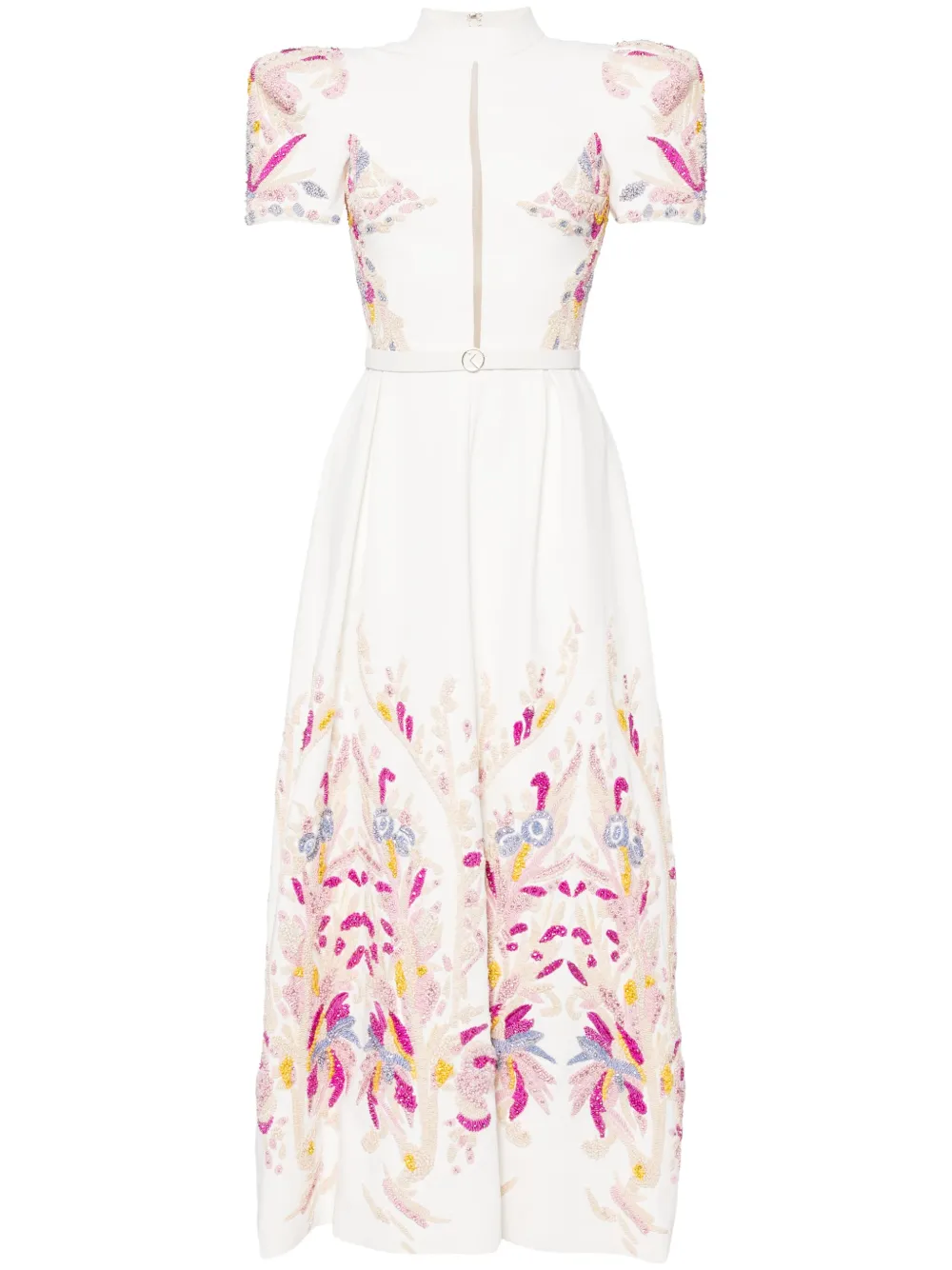 Декорированное платье макси Saiid Kobeisy, белый
Декорированное платье макси Saiid Kobeisy, белый