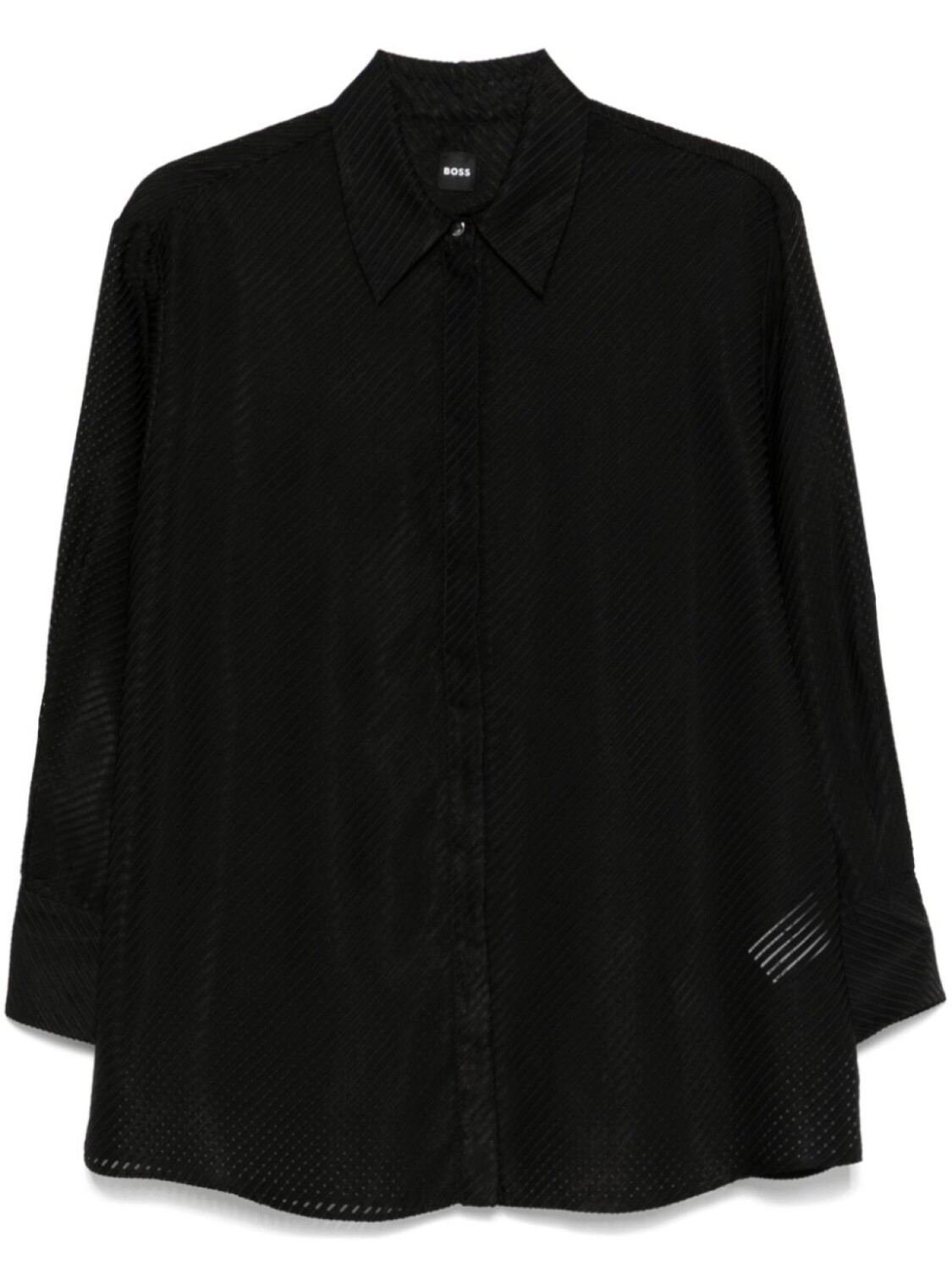 Блузка в полоску BOSS, черный
Блузка в полоску BOSS, черный