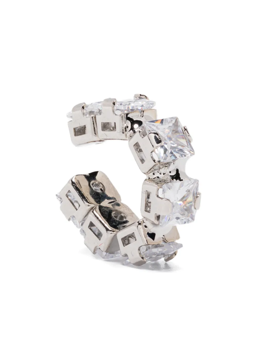 Серьги-каффы с цирконами Patrizia Pepe, серебяный
Серьги-каффы с цирконами Patrizia Pepe, серебяный