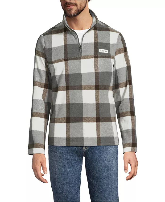 Мужская флисовая толстовка с принтом Anyweather на молнии до середины груди Lands' End
Мужская флисовая толстовка с принтом Anyweather на молнии до середины груди Lands' End