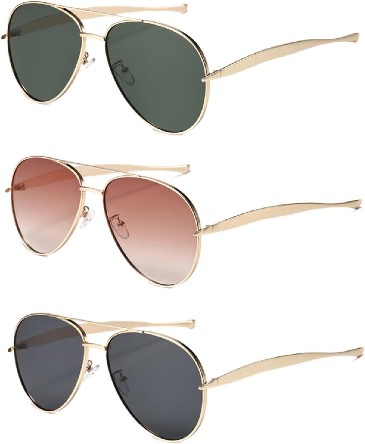 Солнцезащитные очки с защитой от УФ-излучения UV400 | Металлические двойные перемычки | Для женщин и мужчин | Для занятий спортом на открытом воздухе и вождения DSVIGF, 3pcs Z05
Солнцезащитные очки с защитой от УФ-излучения UV400 | Металлические двойные перемычки | Для женщин и мужчин | Для занятий спортом на открытом воздухе и вождения DSVIGF, 3pcs Z05