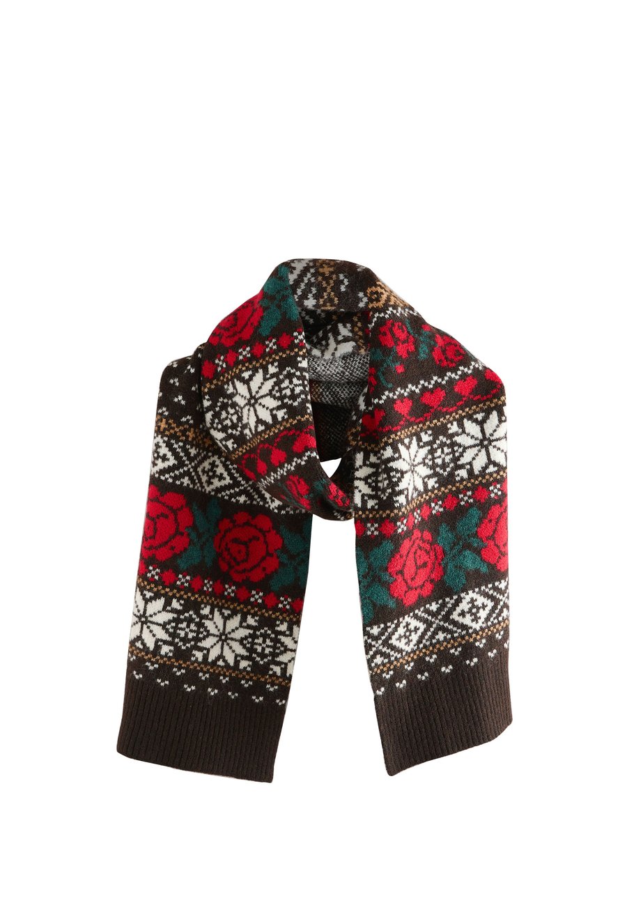 Шарф Next Scarf, Chocolate Brown Fairisle/Brown
Шарф Next Scarf, Chocolate Brown Fairisle/Brown