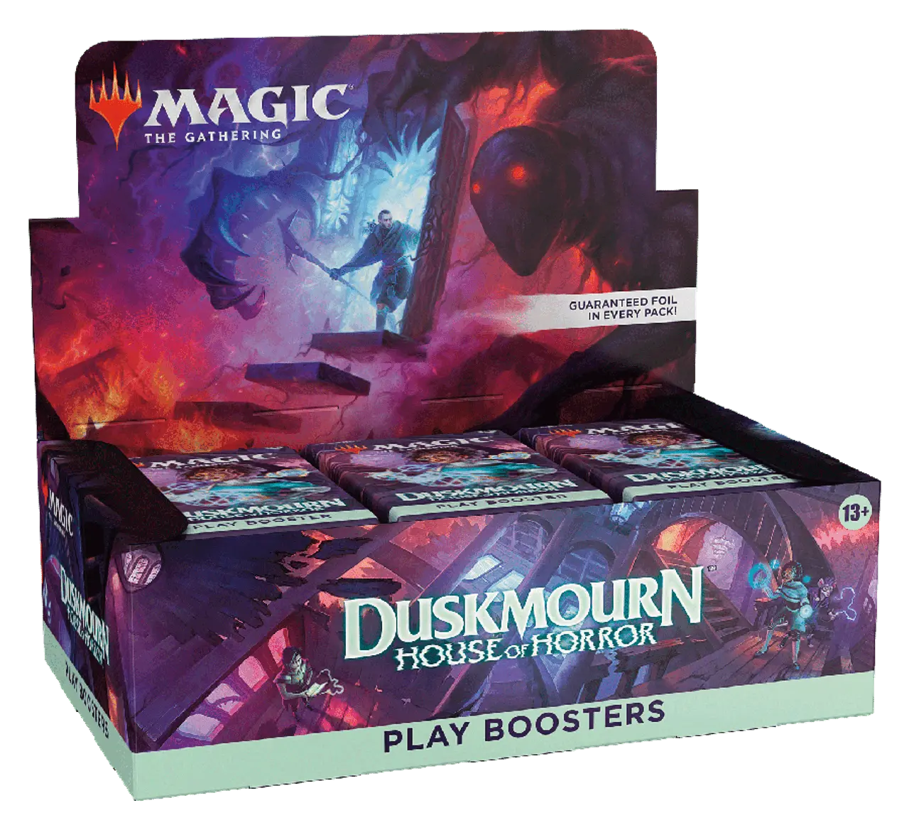 Карточная игра Magic: The Gathering - Duskmourn - House of Horror - Play Booster Box (Bulk Discounts)
Карточная игра Magic: The Gathering - Duskmourn - House of Horror - Play Booster Box (Bulk Discounts)