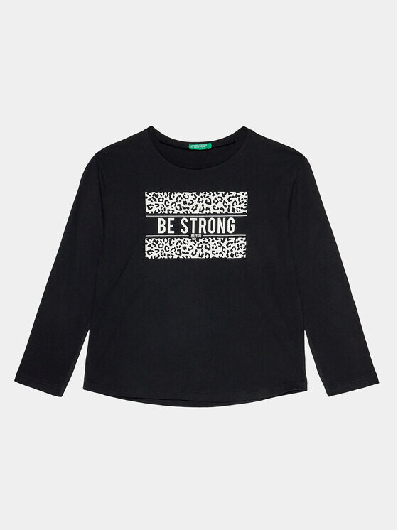 Блуза стандартного кроя United Colors Of Benetton, черный
Блуза стандартного кроя United Colors Of Benetton, черный