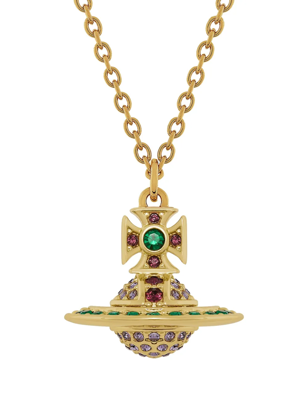 Колье с подвеской Orb Vivienne Westwood, золотистый
Колье с подвеской Orb Vivienne Westwood, золотистый