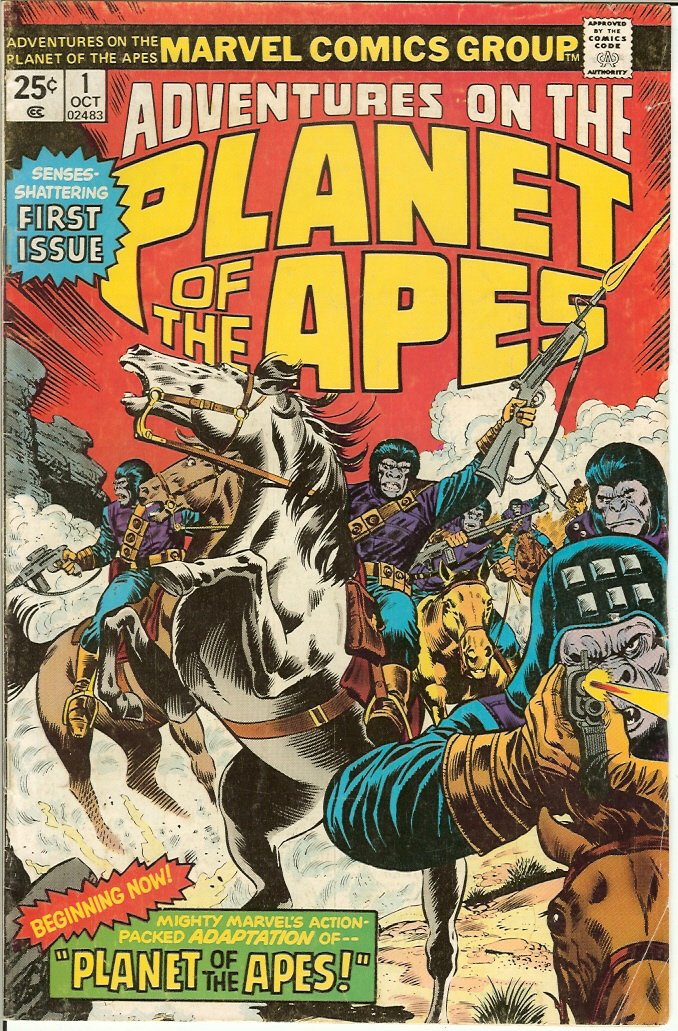 Planet of the Apes (Adventures on the Planet of the Apes, Vol 1) (Marvel)
Planet of the Apes (Adventures on the Planet of the Apes, Vol 1) (Marvel)