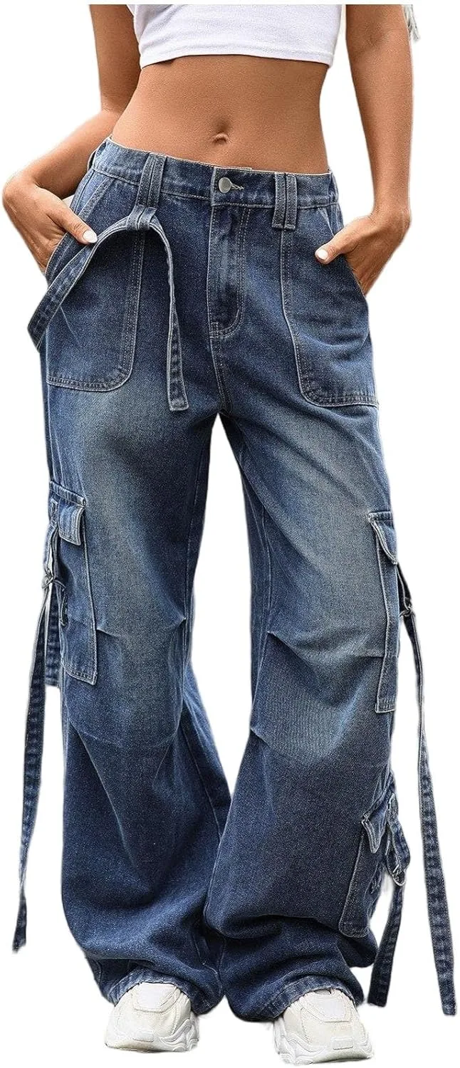 Женские джинсы в стиле стрит-стайл, винтажные, с потертостями, широкие HGps8w
Женские джинсы в стиле стрит-стайл, винтажные, с потертостями, широкие HGps8w