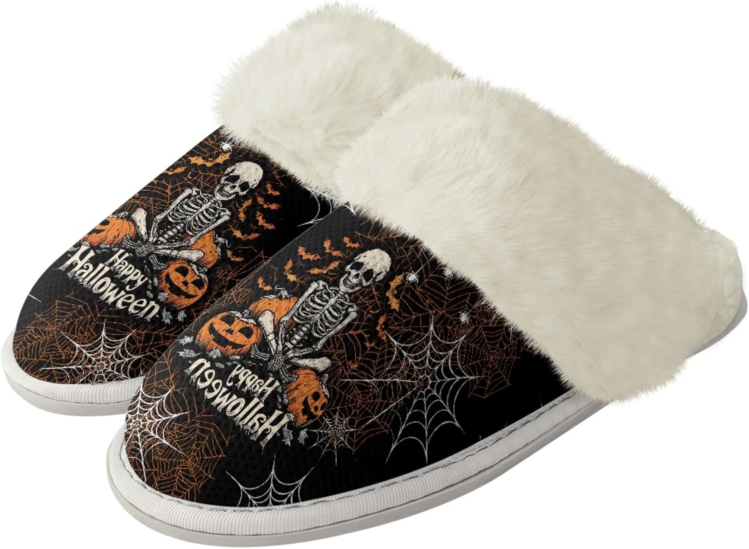 Тапочки Micoklinlin для женщин и мужчин, с плюшевой подкладкой, домашние фланелевые тапочки, зимние мягкие и теплые тапочки для дома, Halloween Elements Design
Тапочки Micoklinlin для женщин и мужчин, с плюшевой подкладкой, домашние фланелевые тапочки, зимние мягкие и теплые тапочки для дома, Halloween Elements Design