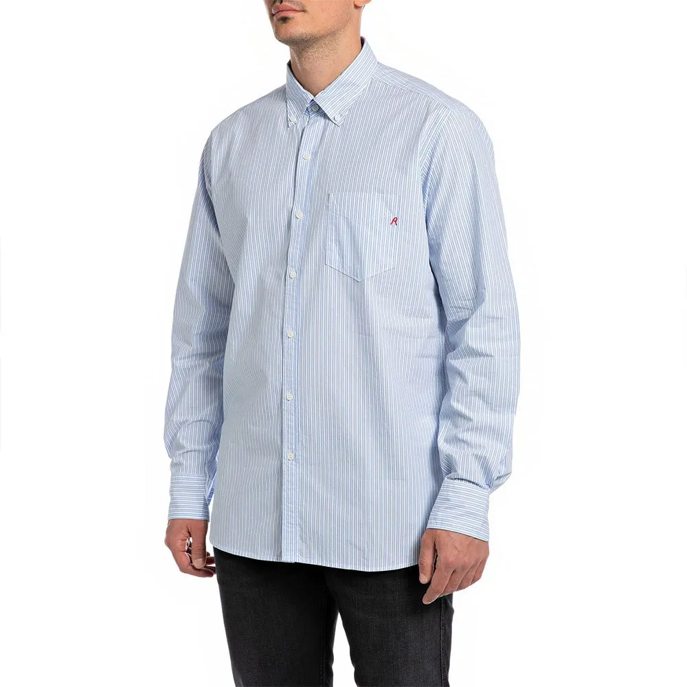 Рубашка Replay M4126.000.52704, синий
Рубашка Replay M4126.000.52704, синий