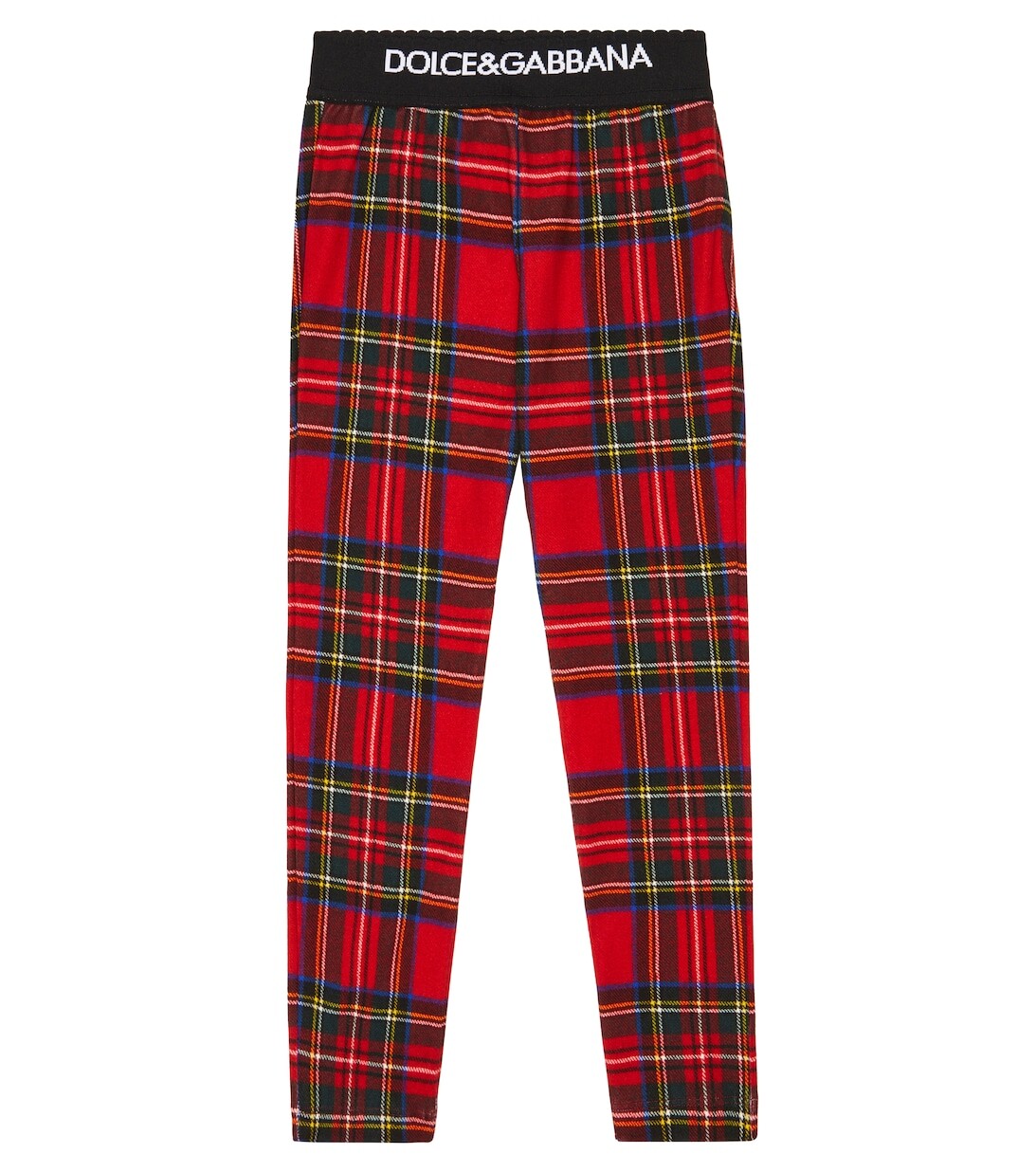 Леггинсы из смесового хлопка в клетку Dolce&Gabbana, красный
Леггинсы из смесового хлопка в клетку Dolce&Gabbana, красный