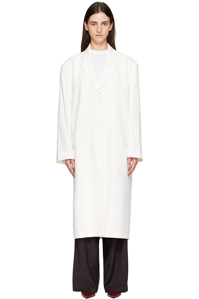 The Frankie Shop Длинное пальто Off White Tribeca
The Frankie Shop Длинное пальто Off White Tribeca