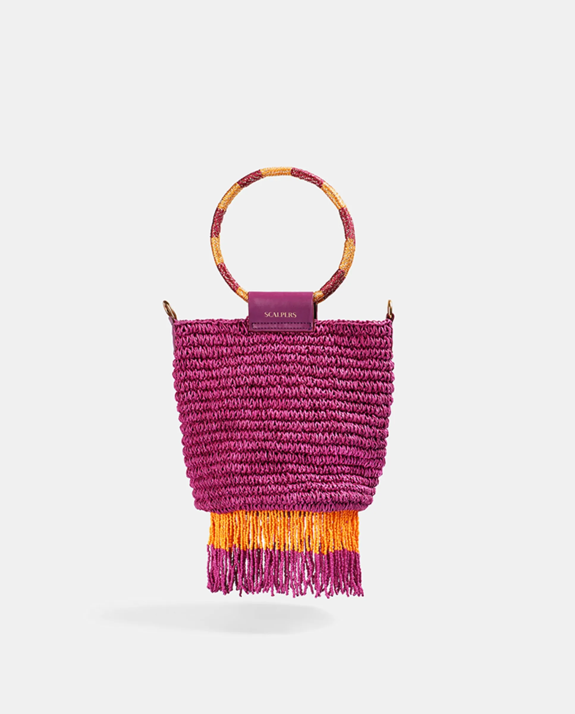 Сумка с круглой ручкой и бусинами Scalpers, розовый
Сумка с круглой ручкой и бусинами Scalpers, розовый