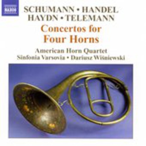 CD диск Schumann / Handel / Haydn / Telemann / Wisniewski: Concertos for Four Horns
CD диск Schumann / Handel / Haydn / Telemann / Wisniewski: Concertos for Four Horns