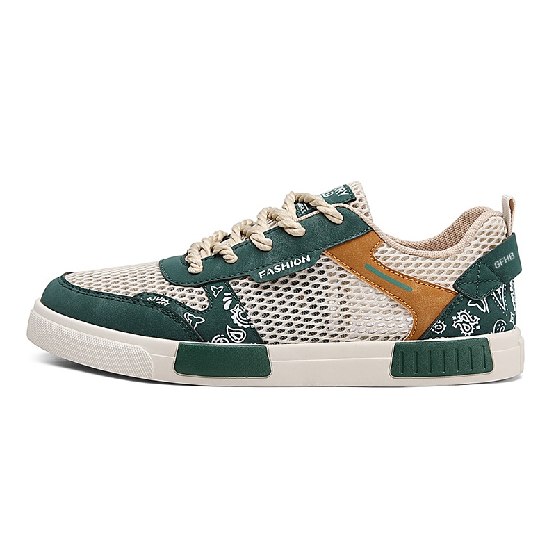 Износостойкие дышащие низкие детские кроссовки для скейтбординга для подростков Kung Fu partners, зеленый 
Износостойкие дышащие низкие детские кроссовки для скейтбординга для подростков Kung Fu partners, зеленый