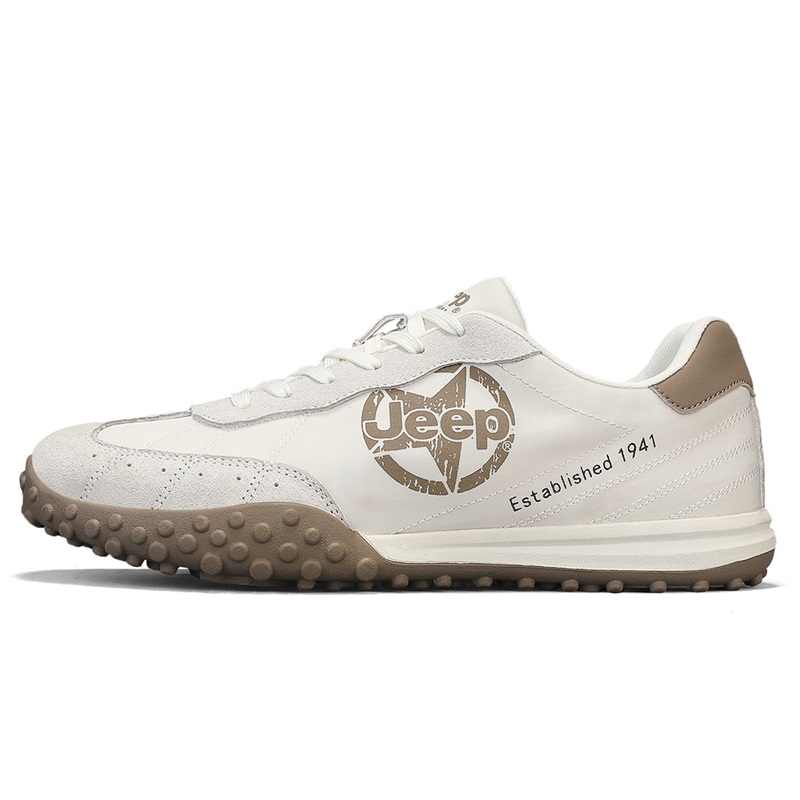 Мужские низкие кроссовки для скейтбординга с амортизацией, износостойкие, легкие и дышащие Jeep, Beige
Мужские низкие кроссовки для скейтбординга с амортизацией, износостойкие, легкие и дышащие Jeep, Beige