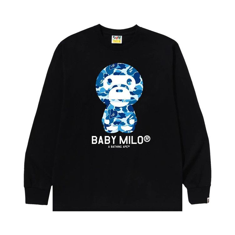 Футболка BAPE ABC Camo Baby Milo Long-Sleeve Tee, Black/Blue
Футболка BAPE ABC Camo Baby Milo Long-Sleeve Tee, Black/Blue