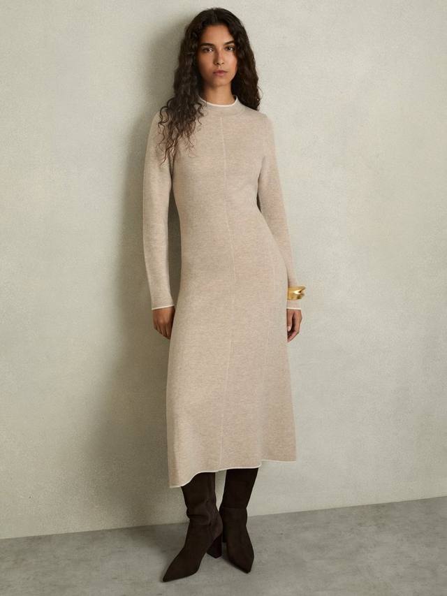 Платье-джемпер из смесовой шерсти mila Reiss, цвет Neutral
Платье-джемпер из смесовой шерсти mila Reiss, цвет Neutral