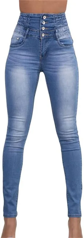 Andongnywell женские джинсы скинни джеггинги с высокой талией
Andongnywell женские джинсы скинни джеггинги с высокой талией