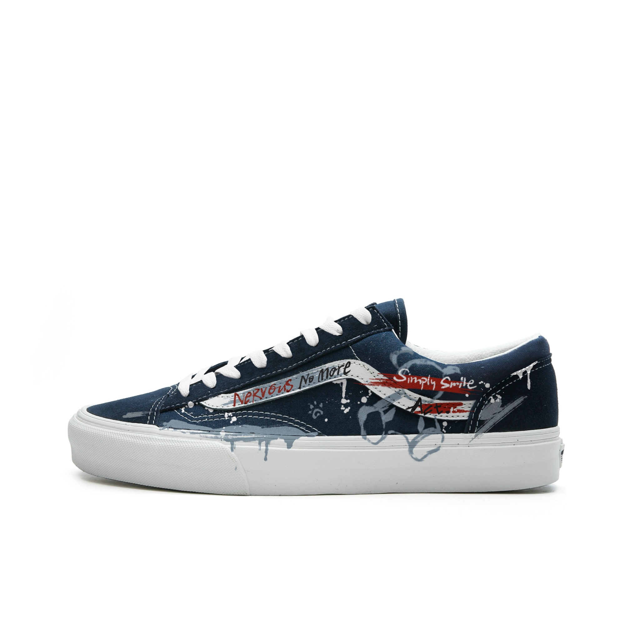 Vans Кроссовки для скейтбординга Style 36 Unisex Blue с устойчивой к истиранию тканью
Vans Кроссовки для скейтбординга Style 36 Unisex Blue с устойчивой к истиранию тканью