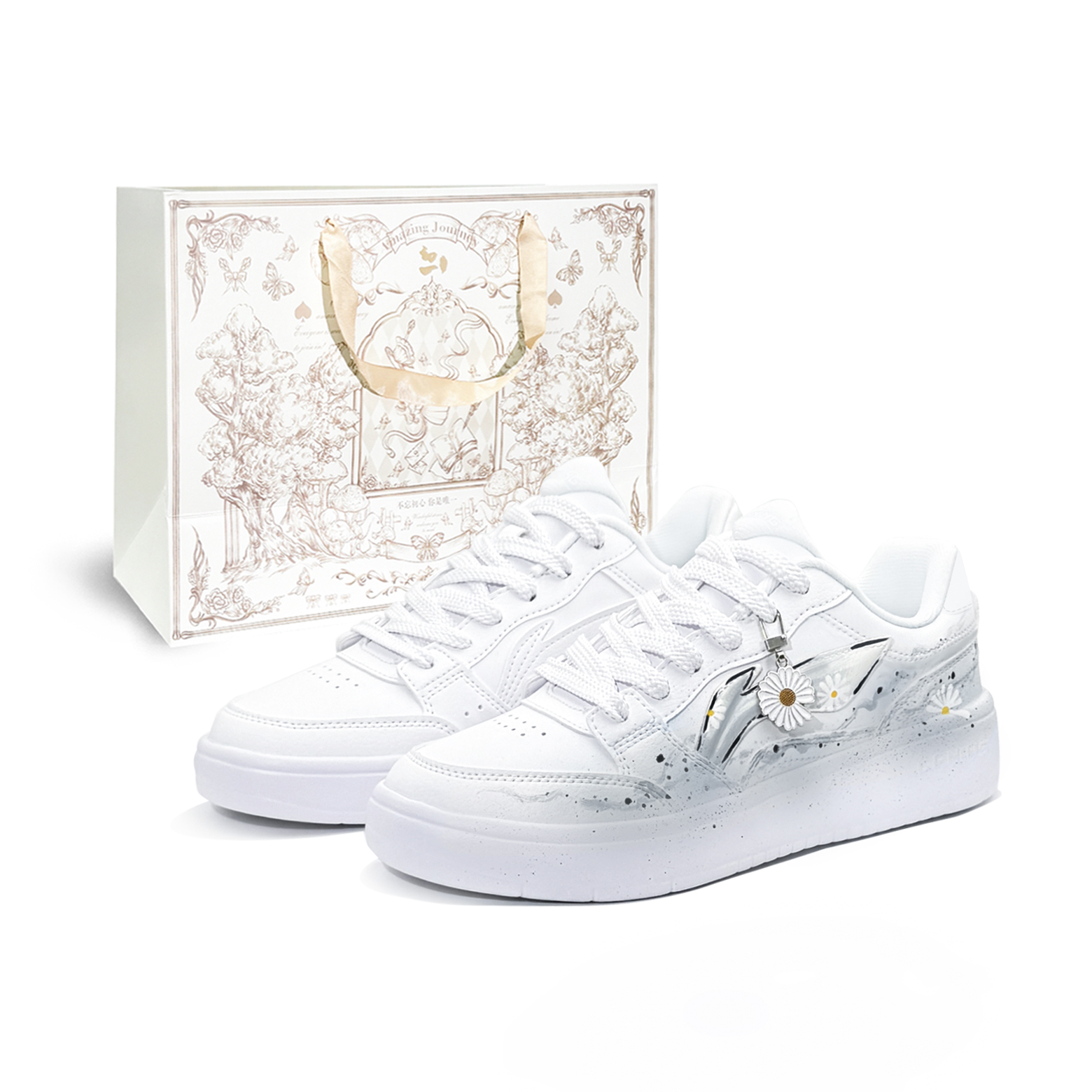 LINING Кроссовки для скейтбординга Acer Truncatum, износостойкие, увеличивающие рост, низкие, мужские, белые, серые
LINING Кроссовки для скейтбординга Acer Truncatum, износостойкие, увеличивающие рост, низкие, мужские, белые, серые