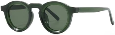 Круглые солнцезащитные очки 2026 года для женщин и мужчин в стиле панк, ретро, модные солнцезащитные очки с прозрачными линзами и оправой, защита от УФ-излучения UV400 MTZJH, Green
Круглые солнцезащитные очки 2026 года для женщин и мужчин в стиле панк, ретро, модные солнцезащитные очки с прозрачными линзами и оправой, защита от УФ-излучения UV400 MTZJH, Green