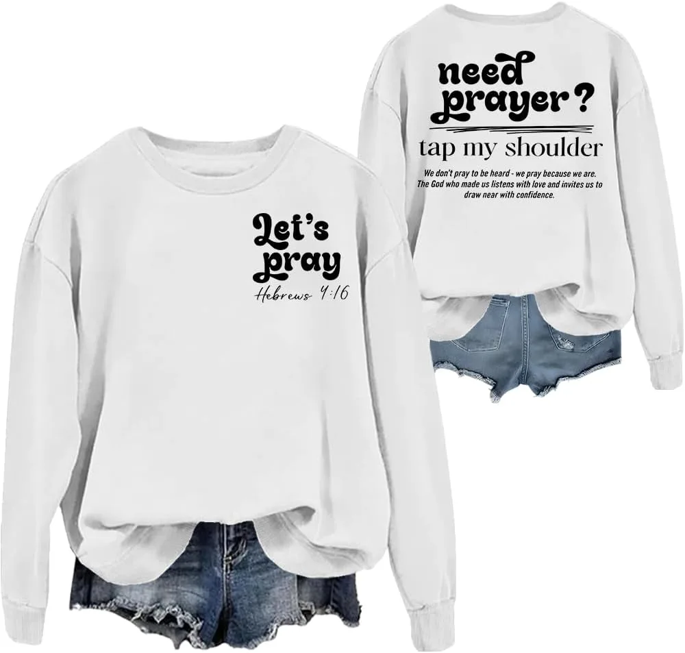 Свитшот Need Prayer Tap My Shoulder woati
Свитшот Need Prayer Tap My Shoulder woati