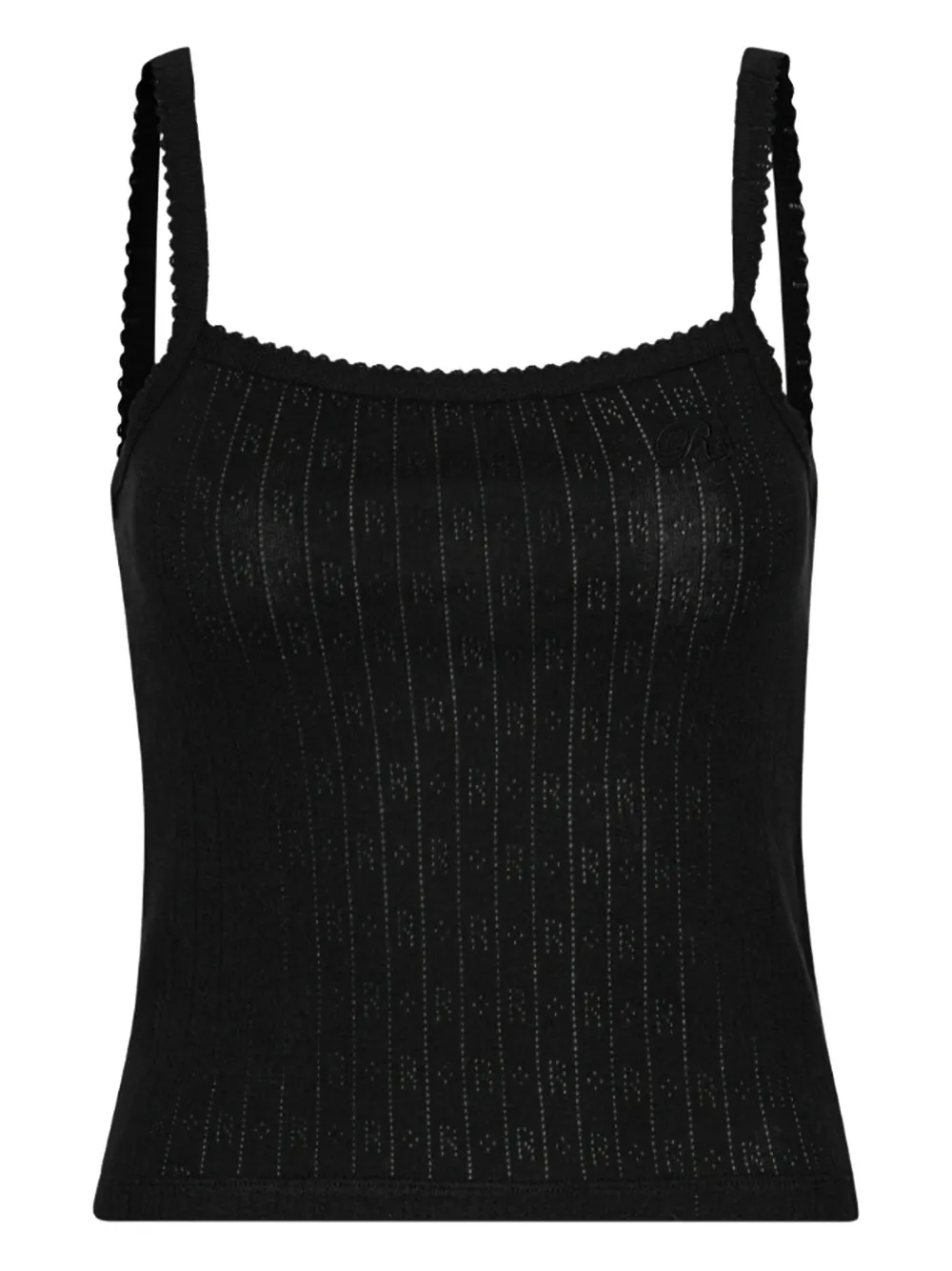 Топ с ажурной вязкой Rotate Birger Christensen, черный
Топ с ажурной вязкой Rotate Birger Christensen, черный