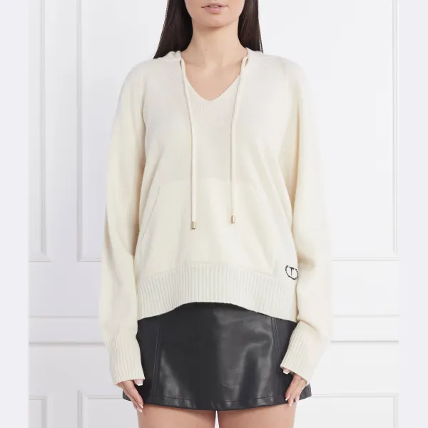 Шерсть стандартного кроя с добавлением кашемира Twin-Set, бежевый
Шерсть стандартного кроя с добавлением кашемира Twin-Set, бежевый